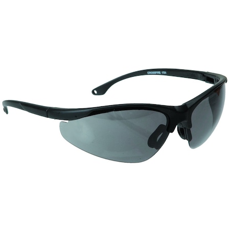 Sunbelt Safety Glasses, Brigade, Half Frame 1.87" x2.55" x5.89" A-B1SG1731